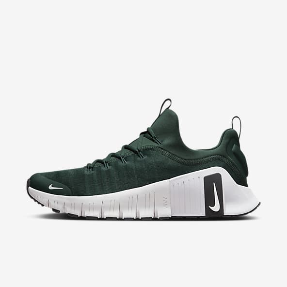 Green nike gym shoes on sale